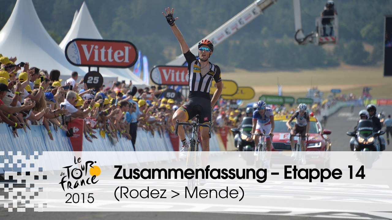 Zusammenfassung - Etappe 14 (Rodez > Mende) - Tour de France 2015