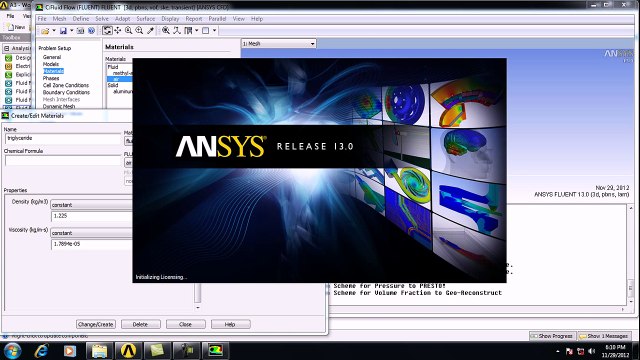 Ansys Fluent Tutorial - Superheated Methanol Vapor Bubble Column