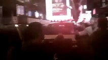 occupy wall street - marine veteran rant against NYPD brutality - times square - oct15