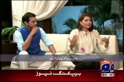 Exclusive Interview Of Waseem Akram And Shaniera Akram On Geo News - 18th July 2015