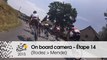 Caméra embarquée / On board camera - Etape 14 (Rodez / Mende) - Tour de France 2015