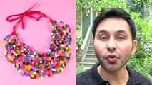 How To Make a Beaded Zip Tie Necklace DIY