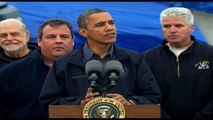 President Obama Assesses the Damage from Hurricane Sandy in New Jersey