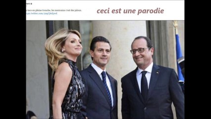 La photo WTF  François Hollande, serial lover  dévore des yeux la femme du président Année 2015.......