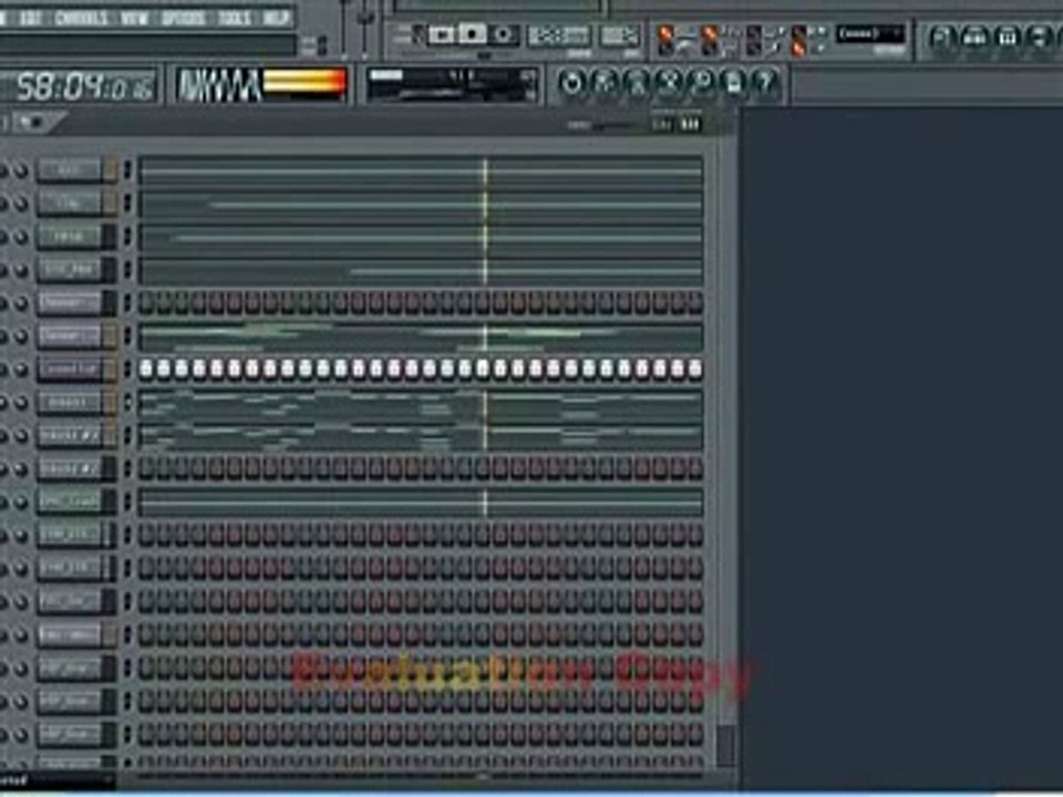 FL studio 7 (fruity loops) trance techno 1