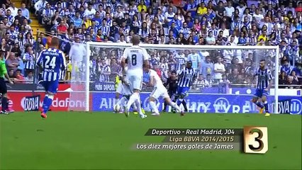 James Rodriguez only scores great goals