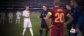 Keita refuses to shake hands with Pepe before penalties Real Madrid vs AS Roma 6 7 2015