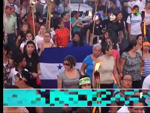 Honduran Torch March Heads to U.S. Embassy: Ruptly