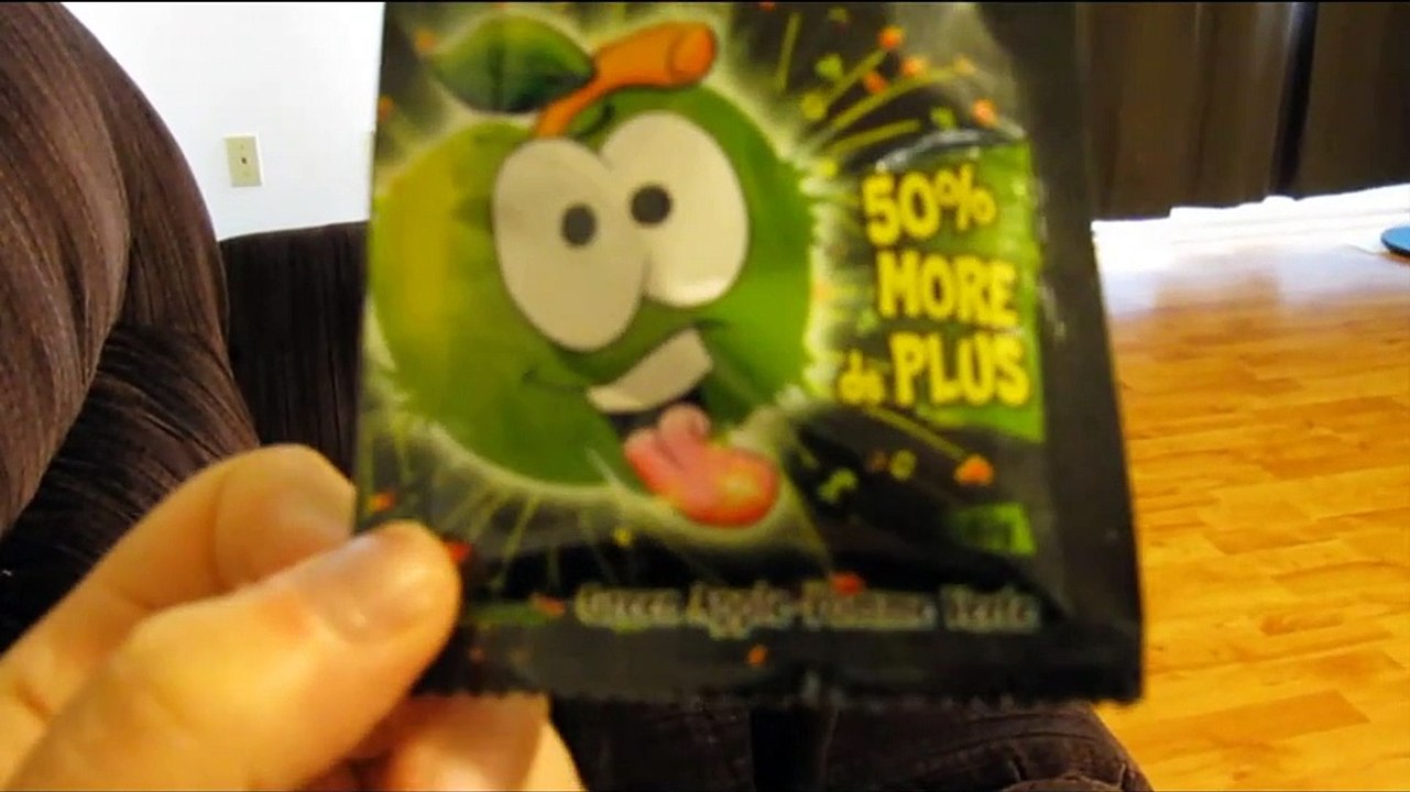 Tux eating pop rocks