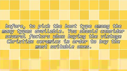 Tips For Buying Vintage Christian Ceramics