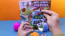barbie Play Doh Pizza Kinder Surprise Eggs Mickey mouse Peppa Pig Sofia th frst