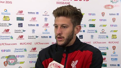 Adam Lallana interview post Brisbane Roar - CH9
