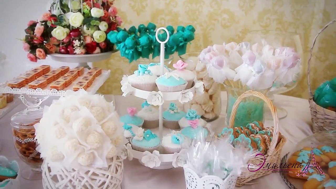 Candy-bar "Эмильена" - "Винтажная свадьба в Париже"