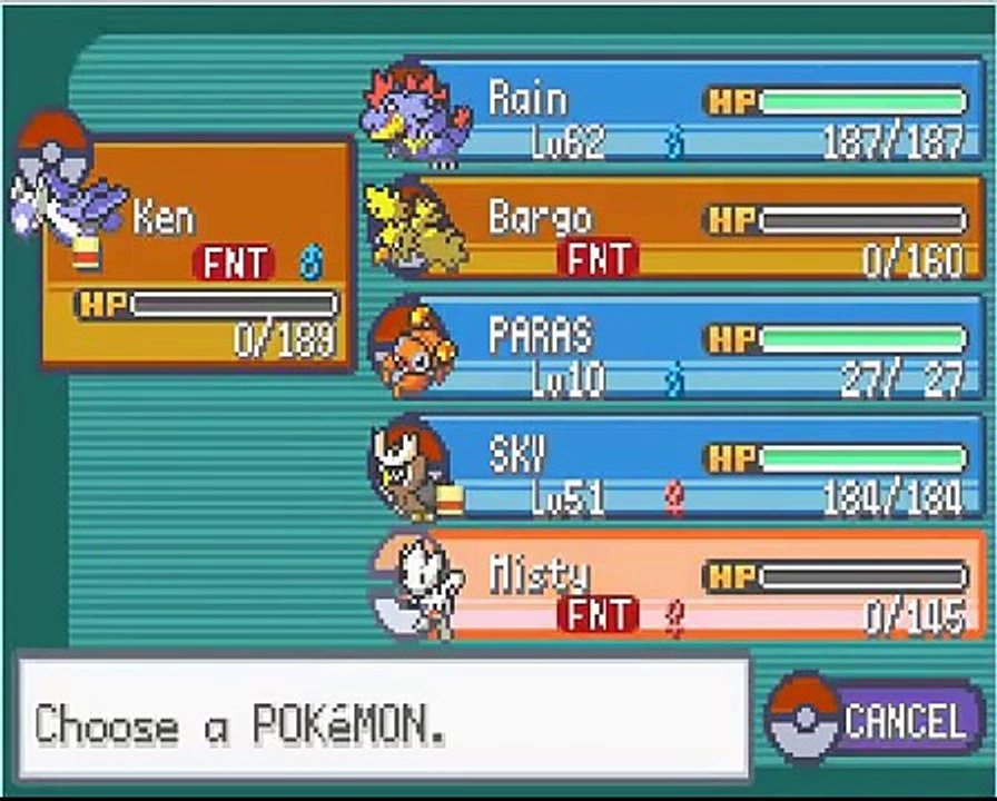 Pokemon Liquid Crystal - SHINY MAGMAR and PkMn TRAINER RED