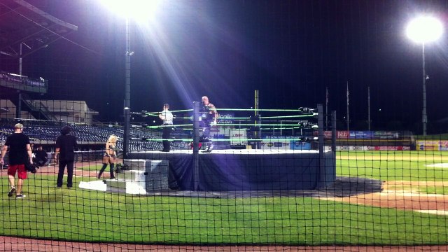 Luke Gallows w/ Bullet Babe Amber O'Neal vs. The Southern Stomper Luke Hawx - Global Force Wrestling