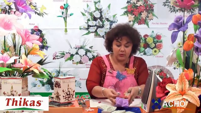 Lilis Moldes de Flores para hacer Arreglos Florales en Fomi, Goma EVA HD