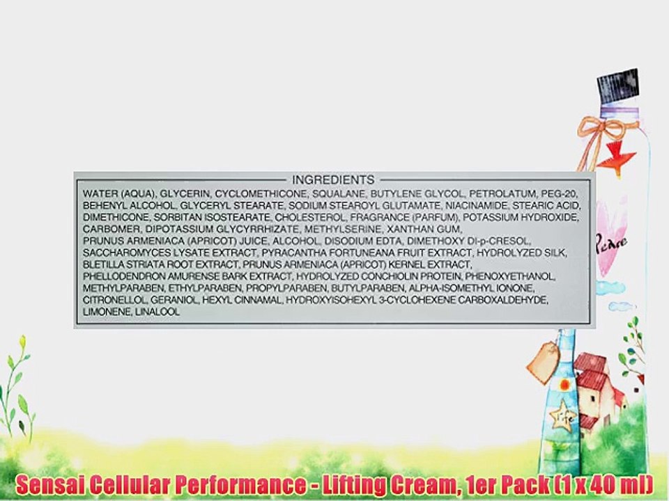 Sensai Cellular Performance - Lifting Cream 1er Pack (1 x 40 ml)