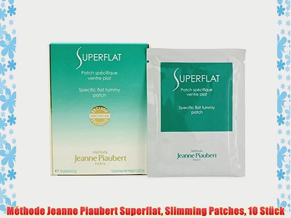 M?thode Jeanne Piaubert Superflat Slimming Patches 10 St?ck