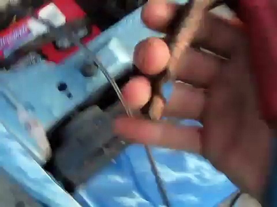 How To Jump Start A Pocket Bike With An Electric Starter (X2 Pocketbike Used As An Example)