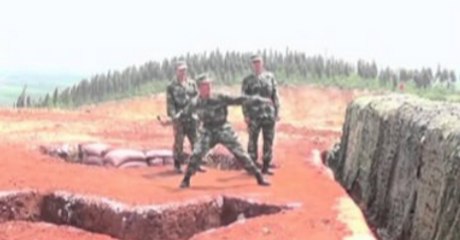 Soldiers Narrowly Escape Grenade Blast While Training