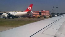 THY Boeing 737-800 from Istanbul Atatürk (LTBA) to Ankara Esenboğa (LTAC) take off and landing