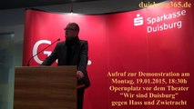 OB Soeren Link ruft zur Teilnahme an Demo gegen Hass & Zwietracht auf - Wir sind Duisburg