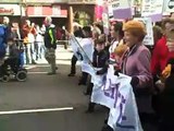 Put People First: DFID Youth Reporters at rally in London