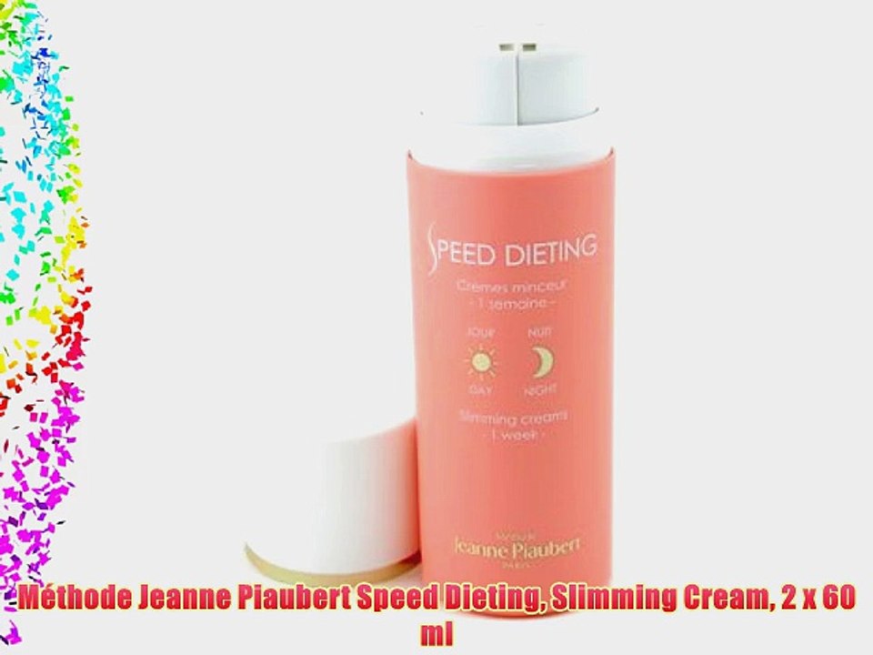 M?thode Jeanne Piaubert Speed Dieting Slimming Cream 2 x 60 ml