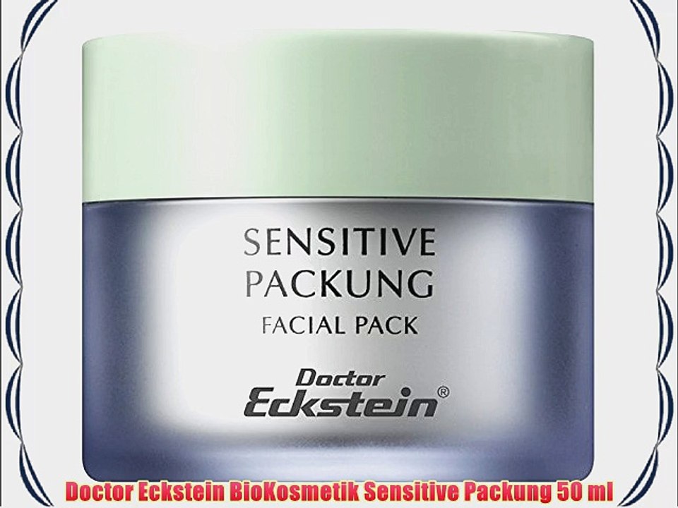 Doctor Eckstein BioKosmetik Sensitive Packung 50 ml