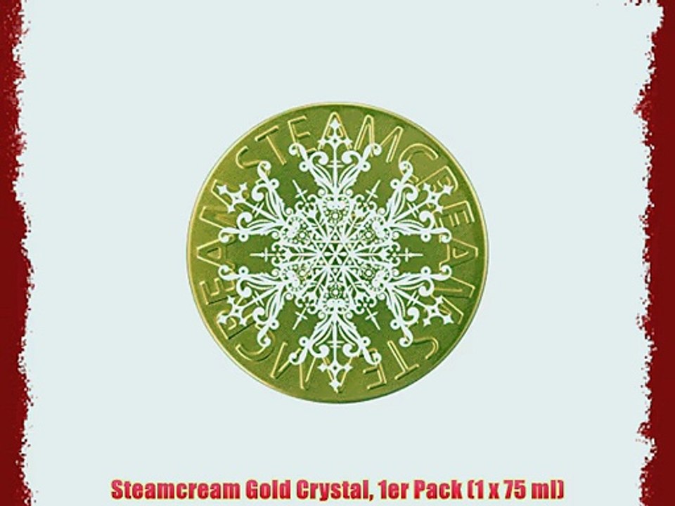 Steamcream Gold Crystal 1er Pack (1 x 75 ml)