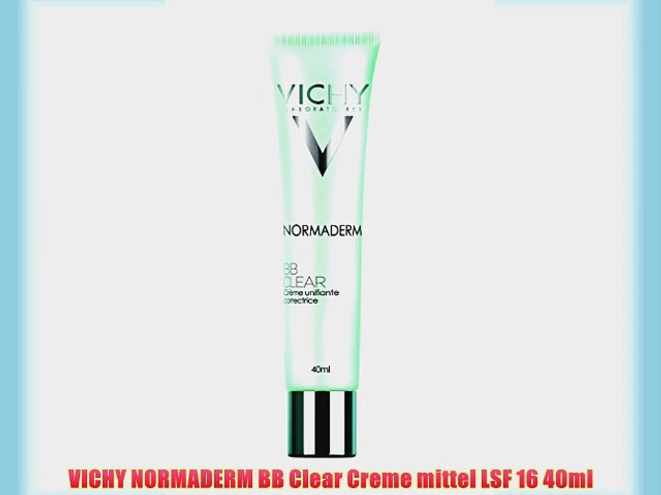 VICHY NORMADERM BB Clear Creme mittel LSF 16 40ml