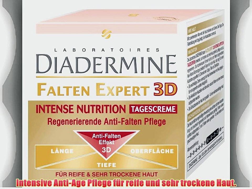 Diadermine Falten Expert 3D Intense Nutrition Tagescreme 3er Pack (3 x 50 ml)