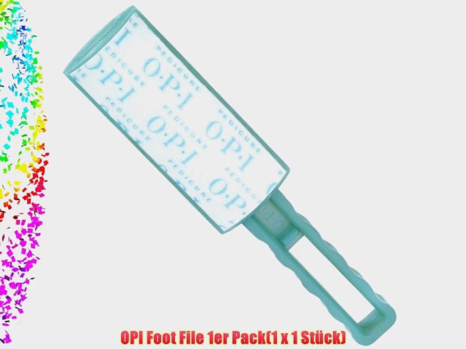 OPI Foot File 1er Pack(1 x 1 St?ck)