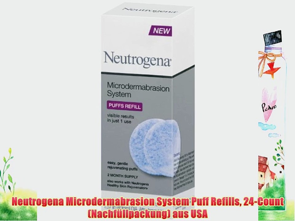 Neutrogena Microdermabrasion System Puff Refills 24-Count (Nachf?llpackung) aus USA