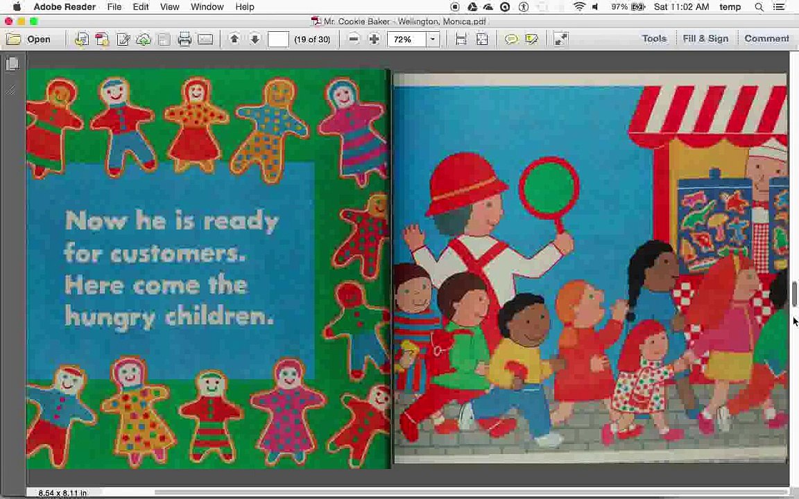 Mr. Cookie Baker (read aloud)