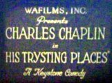 His Trysting Place: Charlie Chaplin