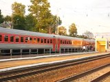 [LG] Lietuvos Geležinkeliai - Lithuanian Railways DMU from Vilnius to Ignalina and Turmantas...