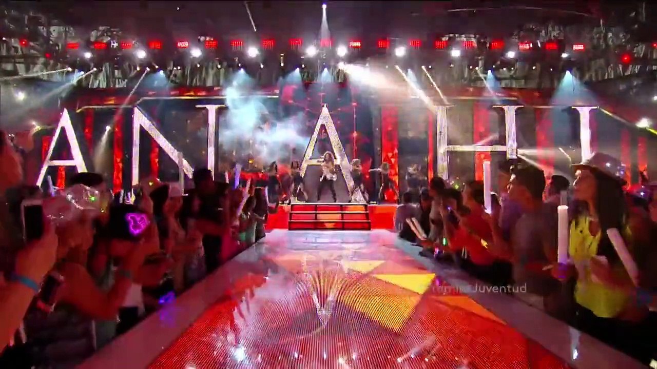 Anahi Feat Wisin - Rumba (Premios Juventud 2015) HD