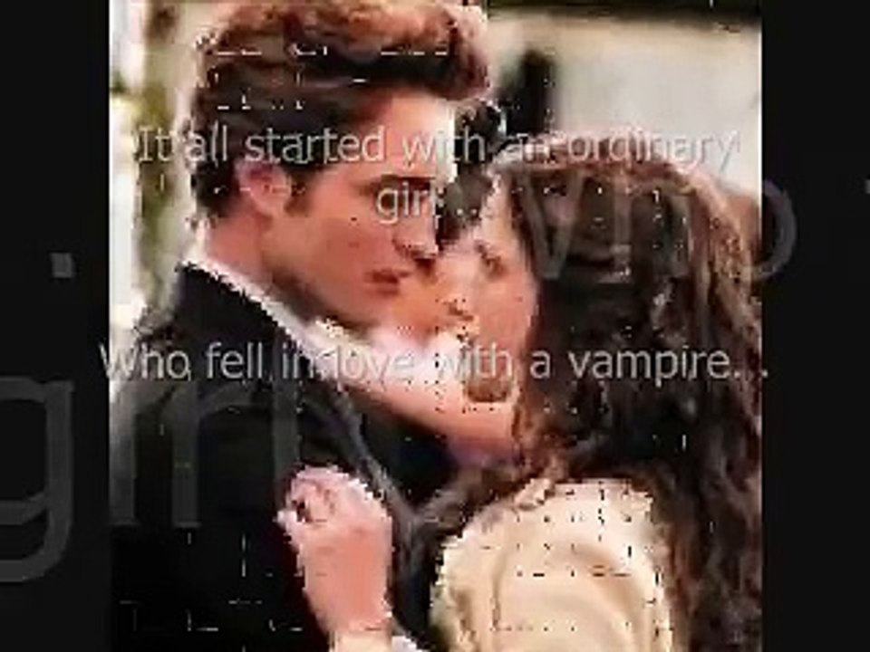 Breaking Dawn Book Trailer