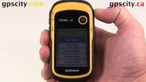 The Route Planner in the Garmin eTrex 10 with GPS City