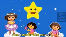 Dora The Explorer Children Kids Songs Nursery Rhymes with Daddy Finger Family song dora