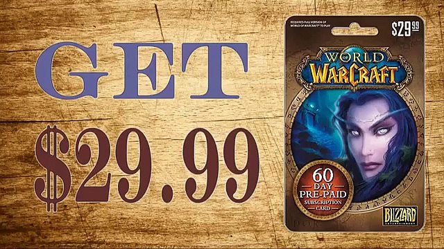 Redeem FREE World of Warcraft (WOW) 60-Day Subscription gift card hack with Proof