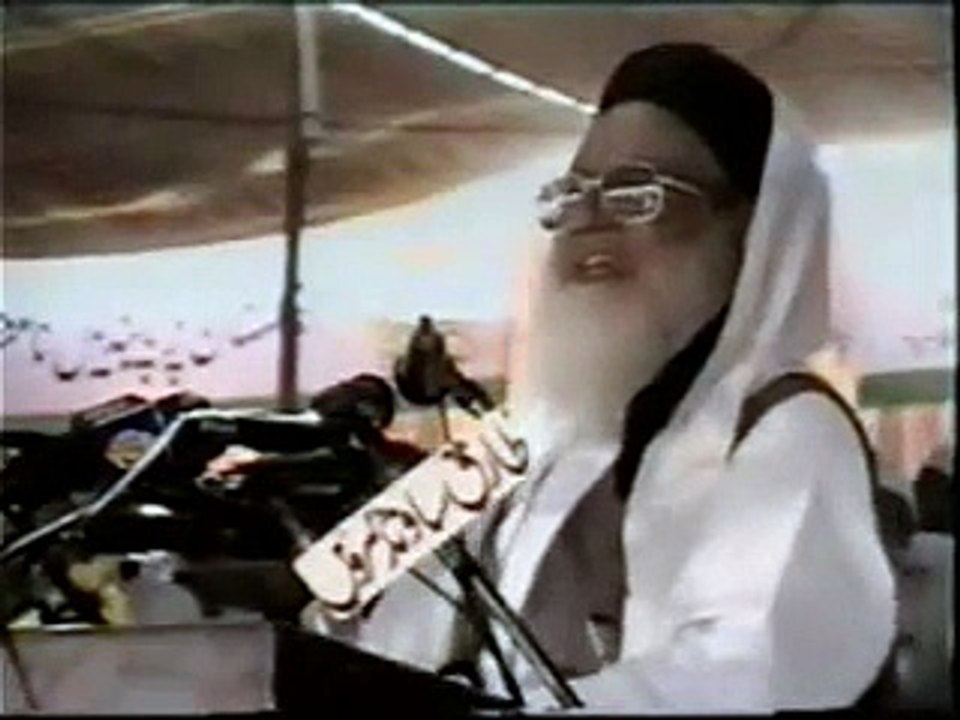 Maulana Hasan Jan Shaheed - 100th Deoband Confrence 2of3