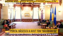 Discuţiile de la Cotroceni dintre Traian Băsescu, Ponta şi Ioana Petrescu