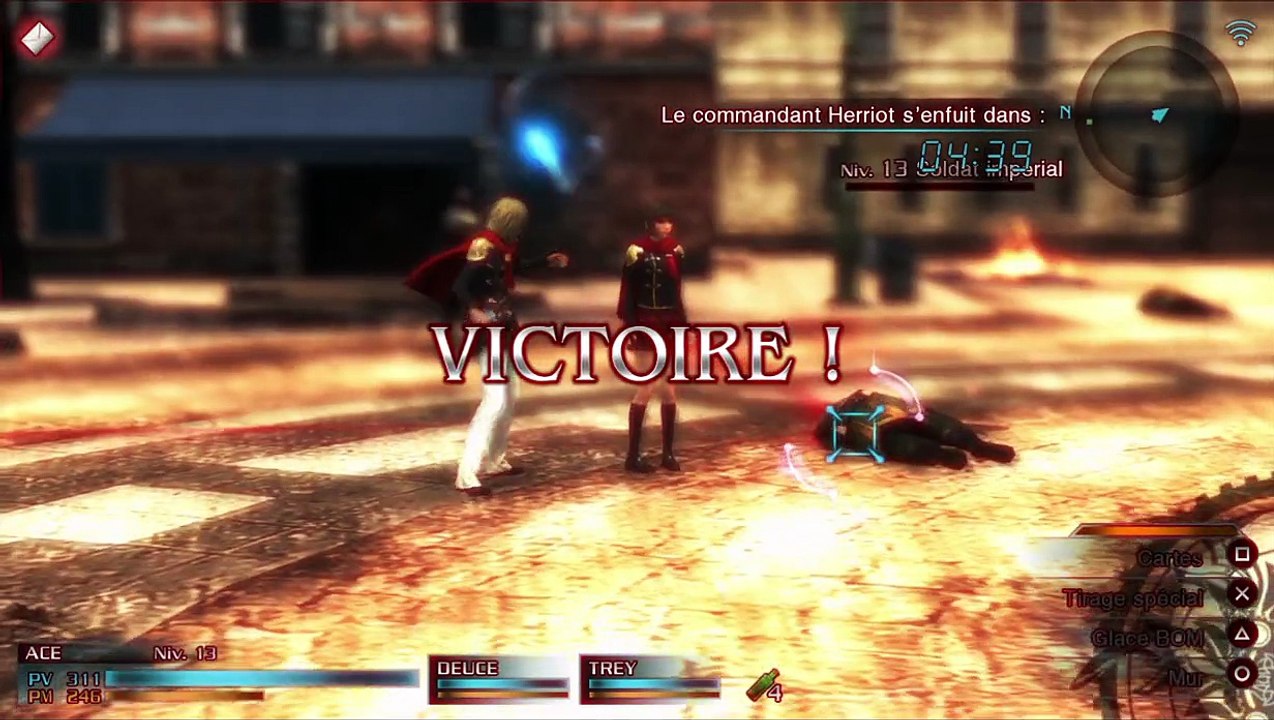 FINAL FANTASY TYPE-0 HD : première mission conquête de territoire.