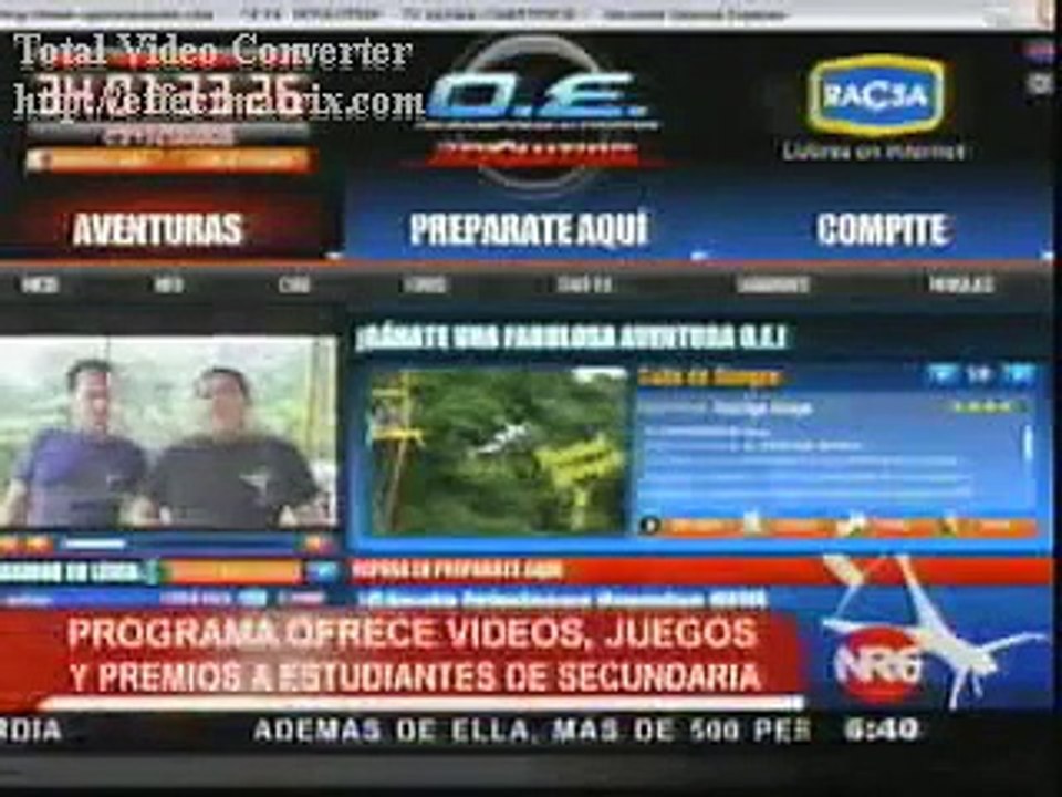 Operacion Exito - Noticias Repretel Canal 6 - 27/10/2008