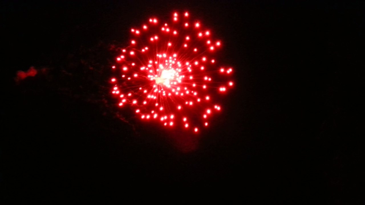 CAUDROT 18 juillet 2015 Feux d'artifice