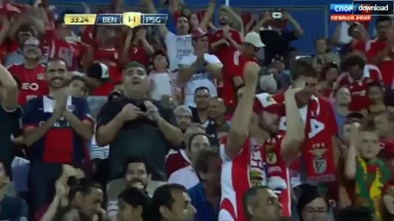 Talisca Goal 1:1 HD | Benfica v. Paris SG 18.07.2015 Friendly Match