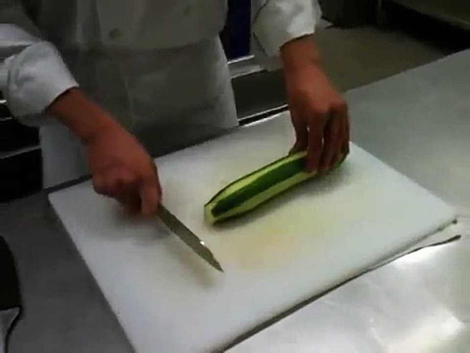 Basic knife skill and kitchen safety.