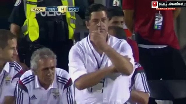 Jonas Goncalves 2:1 | Benfica vs Paris SG friendly Match 18.07.2015